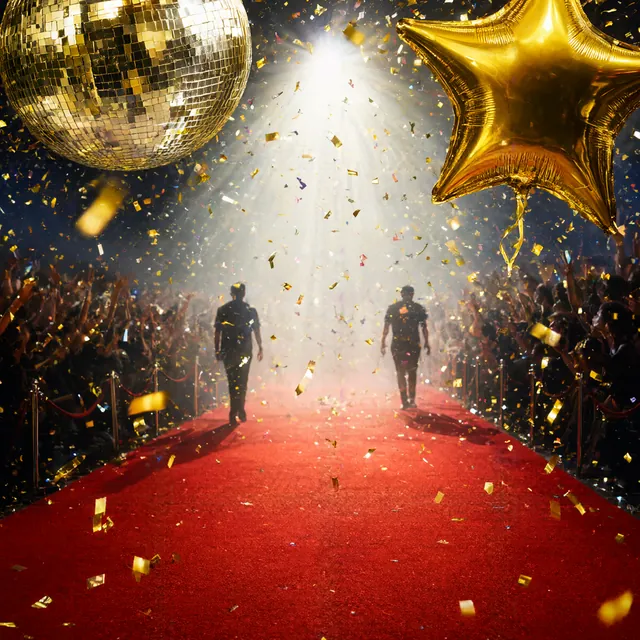 Cover zum persönlichen Song „Der Star“, Party, Kundensongtext