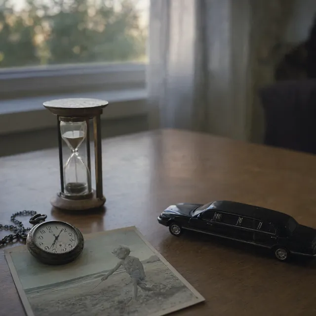 Cover zum persönlichen Song „Time Machine“, Ballade, Kundensongtext
